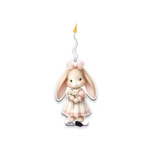 Rabbit Candle for Birthday Cake – Cute Party Favor & Decoration