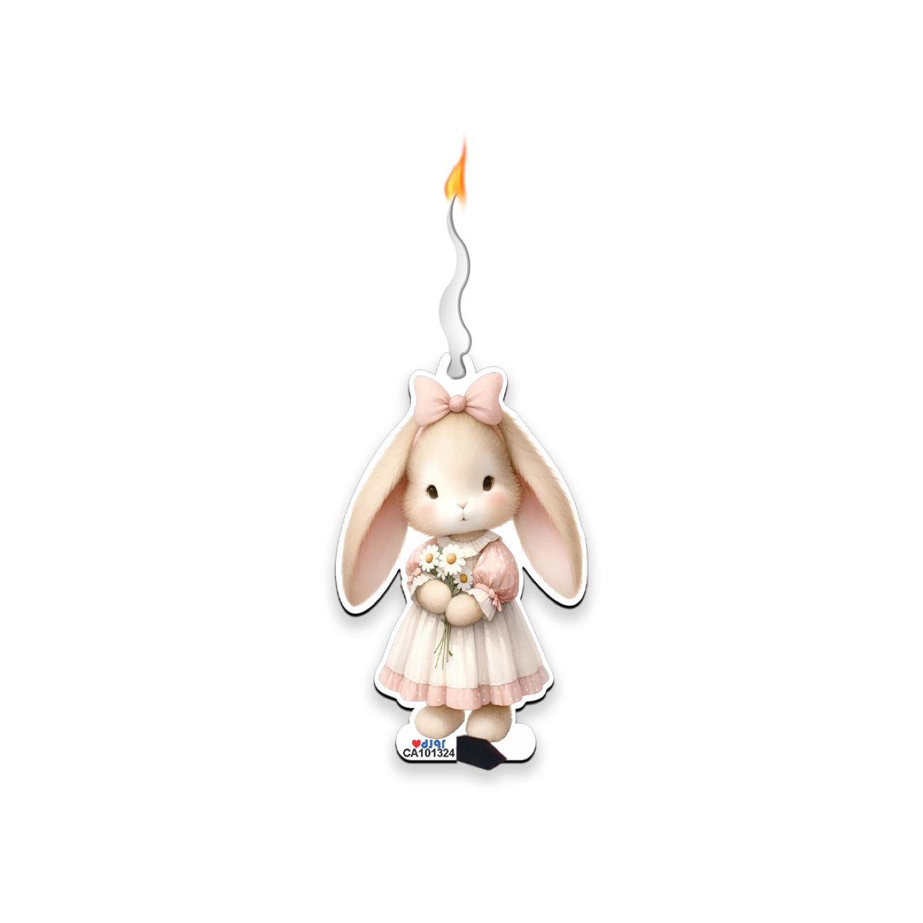 Rabbit Candle for Birthday Cake – Cute Party Favor & Decoration