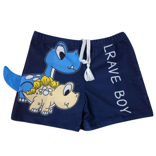 Dinosaur Print Swimwear for Toddlers – Great for Lovely Kids in Navy Blue (1)