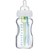 Dr. Brown's Baby Feeding Bottle –  Durable Glass with Anti-Colic Design - 270 ml