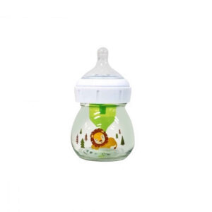 Dr. Brown’s Glass Baby Bottle – Jungle Lion Design – 60ml