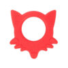 Dr. Brown’s Liquid-Filled Orange Fox Baby Teether – Soft Silicone