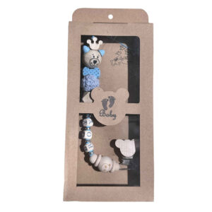 Durable Pacifier Clip for Boys & Girls – Prevents Lost or Dropped Pacifiers