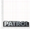 Durable & Stylish Car Emblem for Nissan Patrol – Ideal for Upgrading or Replacing Your Old Logo