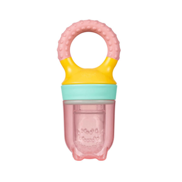 Easy-to-Hold Baby Snack & Teething Feeder – Soft, BPA-Free for Fresh Fruits & Foods