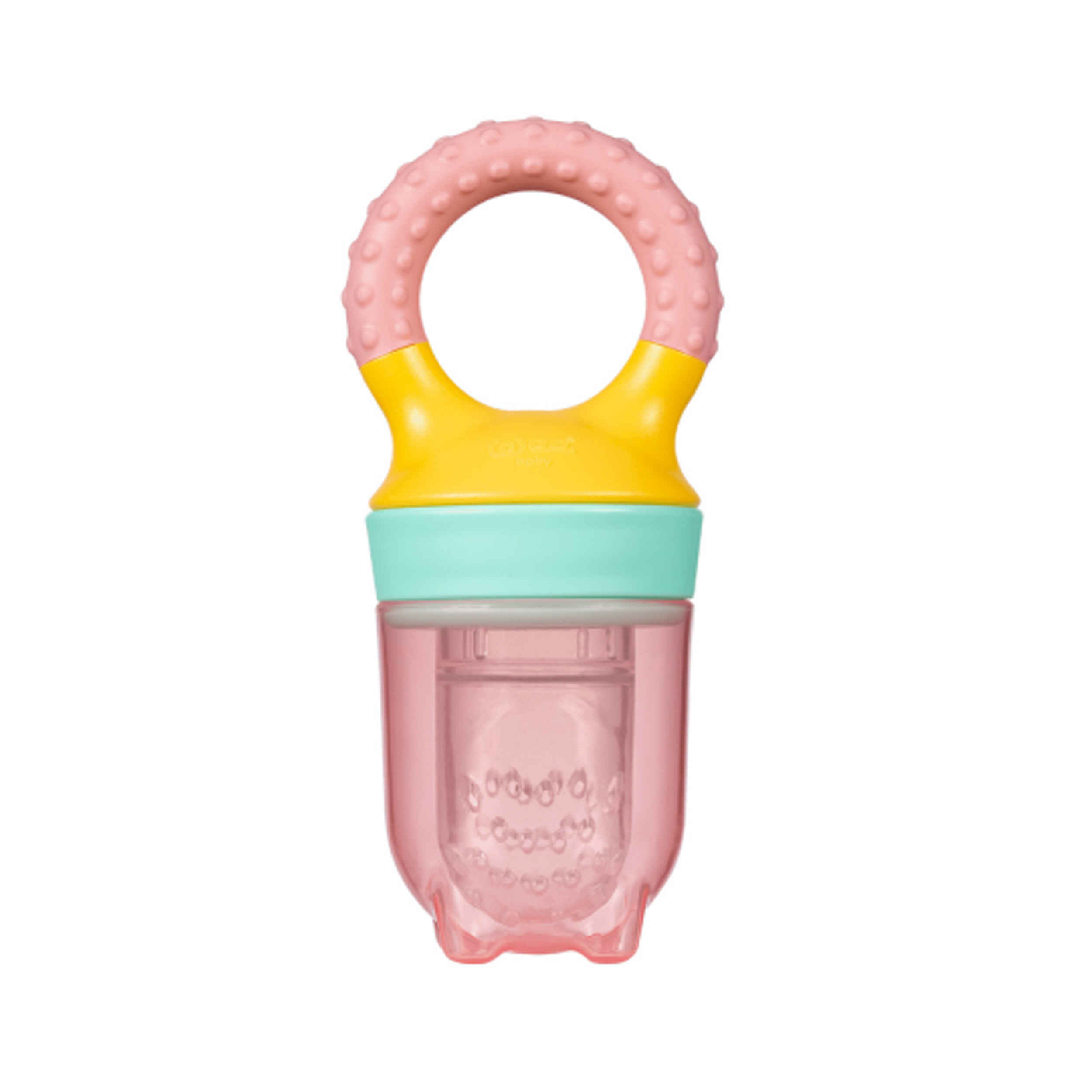 Easy-to-Hold Baby Snack & Teething Feeder – Soft, BPA-Free for Fresh Fruits & Foods