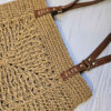 Eco-Friendly Raffia Beach Bag – Lightweight Handwoven Summer Tote