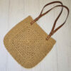 Eco-Friendly Raffia Beach Bag – Lightweight Handwoven Summer Tote