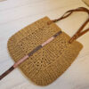 Eco-Friendly Raffia Beach Bag – Lightweight Handwoven Summer Tote