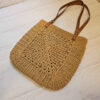 Eco-Friendly Raffia Beach Bag – Lightweight Handwoven Summer Tote