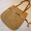 Eco-Friendly Raffia Beach Bag – Lightweight Handwoven Summer Tote