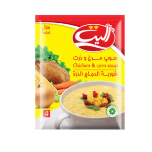 Elite Instant Powder Chicken & Corn Soup –  65gr
