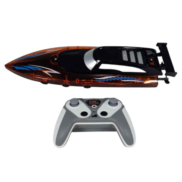 Fast & Furious Remote-Controlled Racing Boat for All Ages in Red (1)