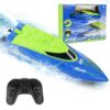Fast Waterproof Blue-Green RC Boat with 2.4 GHz Remote Control – Perfect Gift for Kids (1)