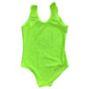 Girls’ Neon Green Hello Kitty Swimsuit – Bright Fun & Ready for Summer