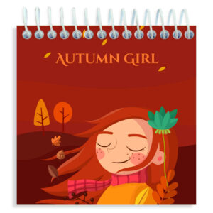Golden Leaves – Autumn-Inspired Soft Cover Notebook
