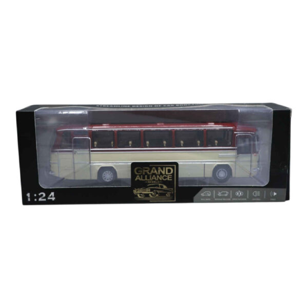 Grand Alliance Classic Die-Cast Toy Bus – Metal Body & Realistic Details and Kids’ Collectible