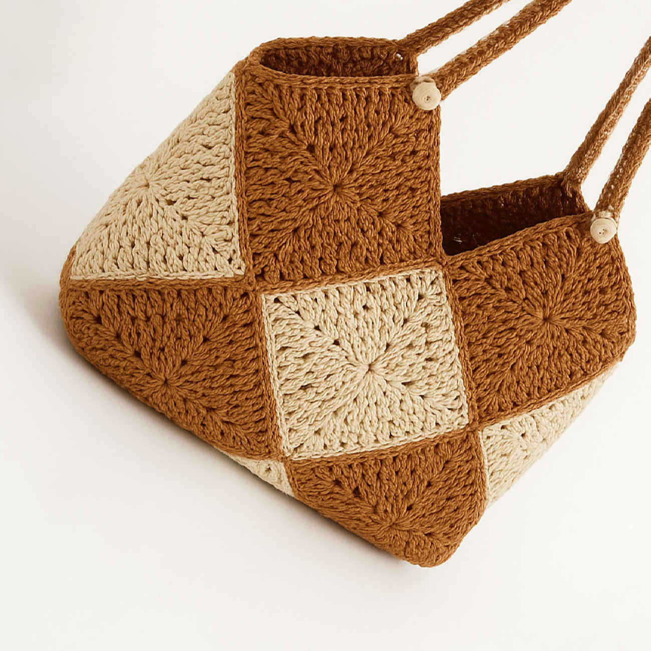 Handmade Crochet Raffia Bag– Ideal for Market Days and Travel