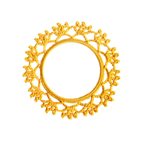 Handmade Crocheted Wall Decor – Perfect for Boho Living Room or Bedroom Wall (2)