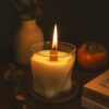 Handmade Lavender Blossom Jar Candle – Soothing Floral Aroma for Calm Moments & Special Occasions