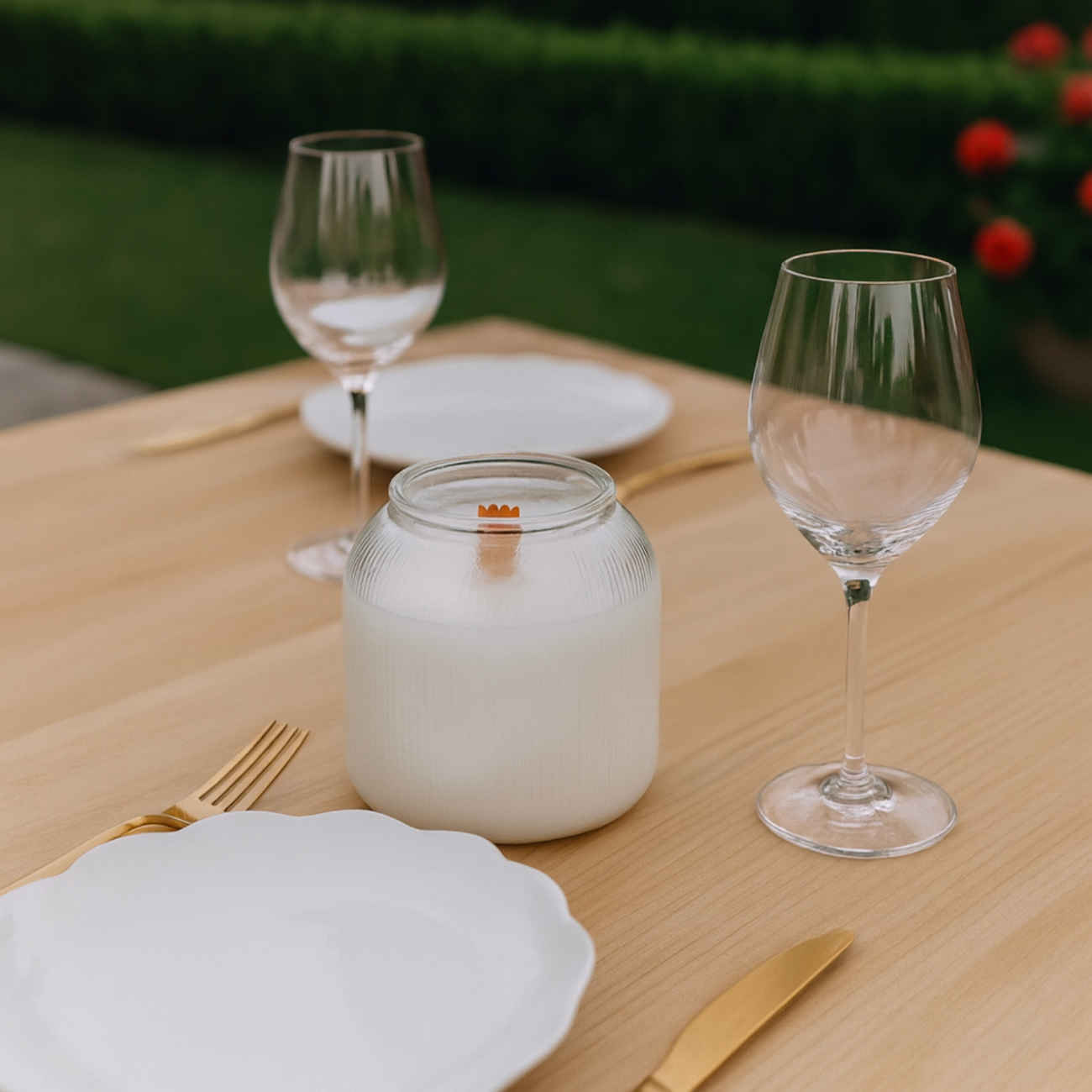 Handmade Lavender Jar Candle – Calming Floral Fragrance for a Cozy Home Atmosphere