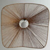 Handwoven Raffia Pendant Light – Modern Deformed Design Ceiling Lamp