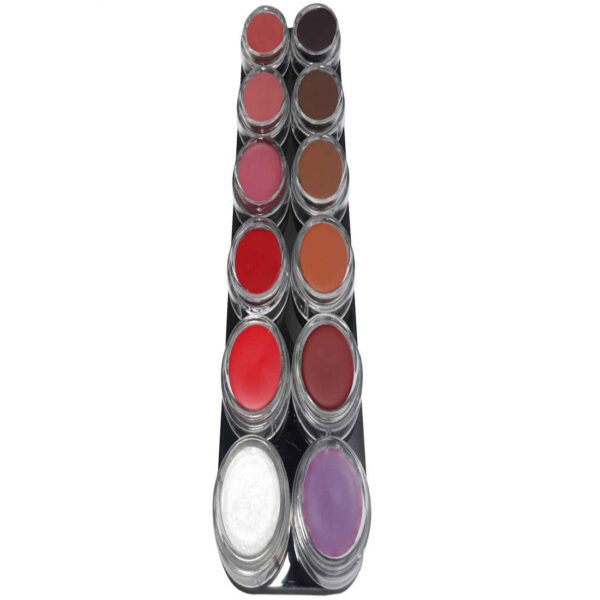 Hantin 12-Color Lipstick Palette – High Pigmentation – Lead-Free & Safe Formula