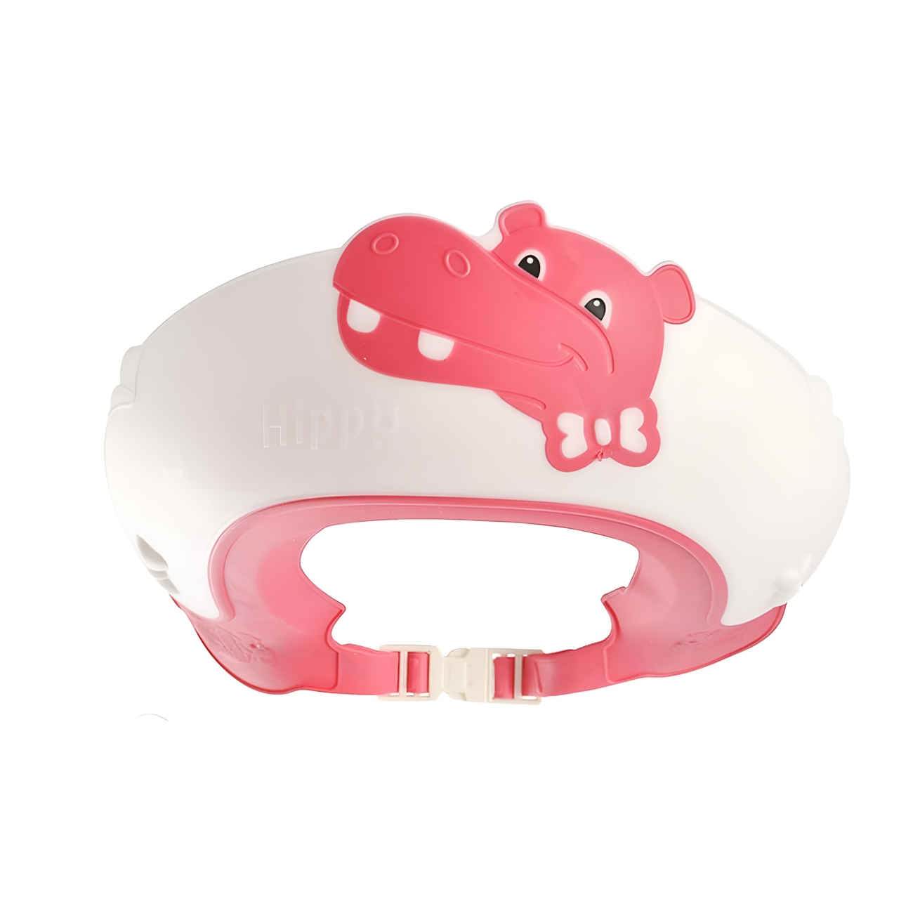 Hippo Design Baby Shower Cap - Soft TPU & Silicone Adjustable Bath Hat ...