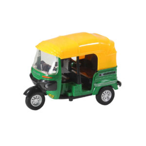 Indian Style 3-Wheel Toy Motorcycle – Pull-Back Action  Metal & Plastic Build