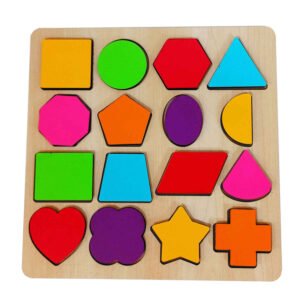Interactive Geometric Shape Learning Set – Educational Toy for Early Childhood