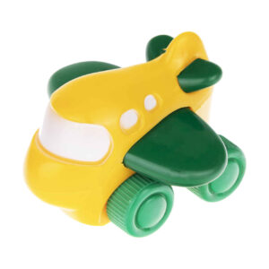 Jumbo Kids Airplane Toy – Colorful Plastic Passenger Plane for Imaginative Play