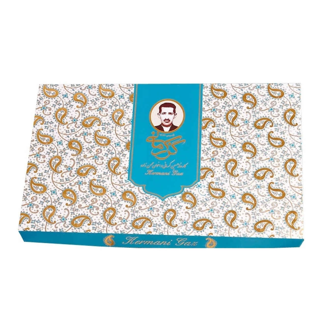 Kermani Gaz: 28%  Pistachio – Traditional Iranian Rosewater Nougat - 450g