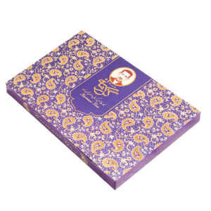 Kermani Gaz: 28% Pistachio and Almond Mixture – Traditional Iranian Rosewater Nougat – 450g