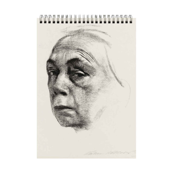 Keth Klovitz Portrait Design 40-Page Sketchbook - A Guide to Realistic Face Drawing