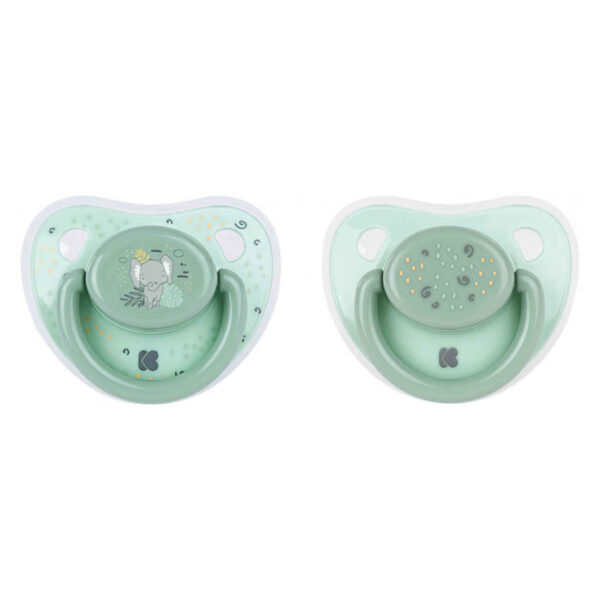 Kikkaboo Baby Soothers – BPA-Free Pacifiers with Hygienic Covers (2x) (1)