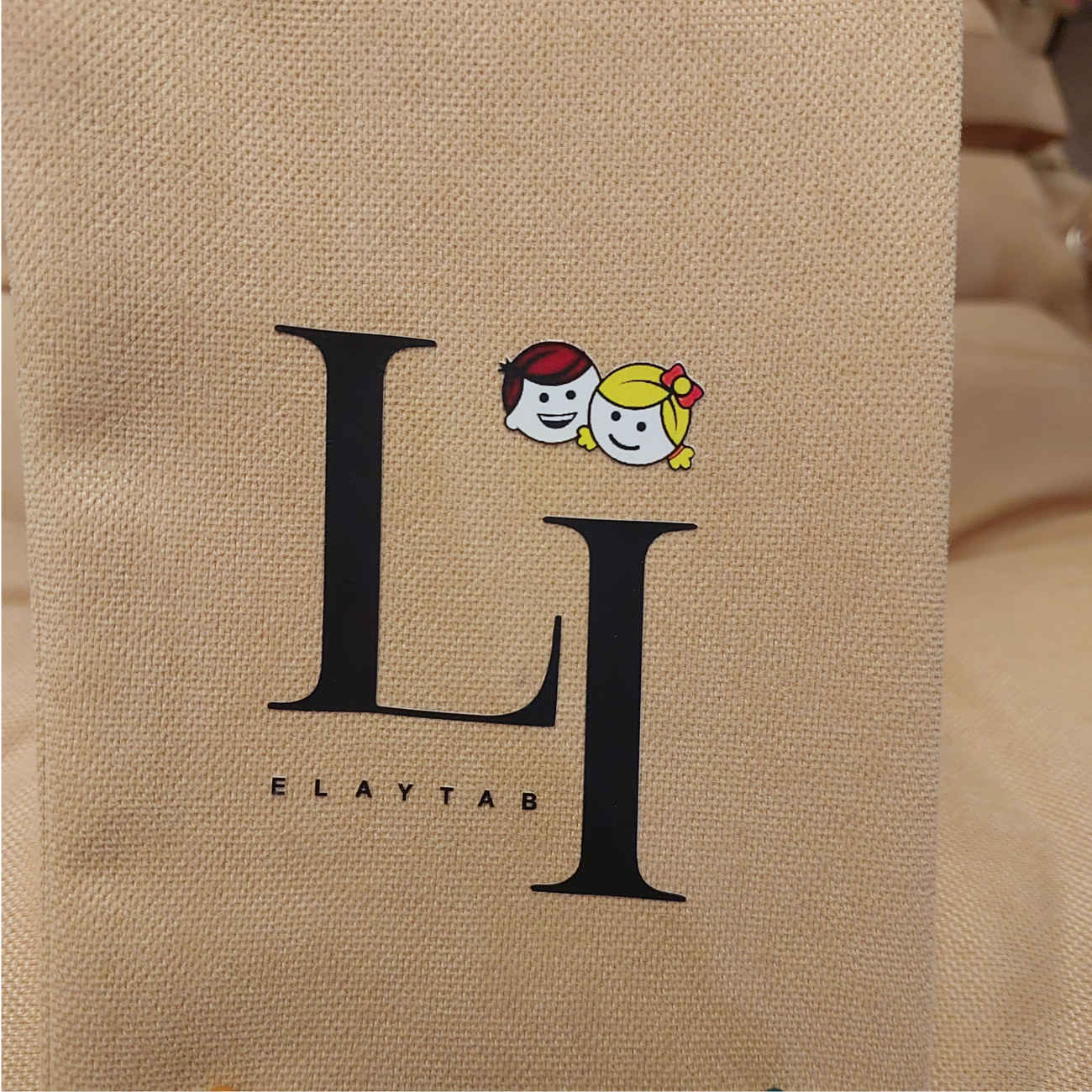 LI Baby Swing – Teddy Bear Design Soft Cotton Infant Hammock with Safety Belt & Adjustable Recline