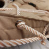 LI Baby Swing – Teddy Bear Design Soft Cotton Infant Hammock with Safety Belt & Adjustable Recline