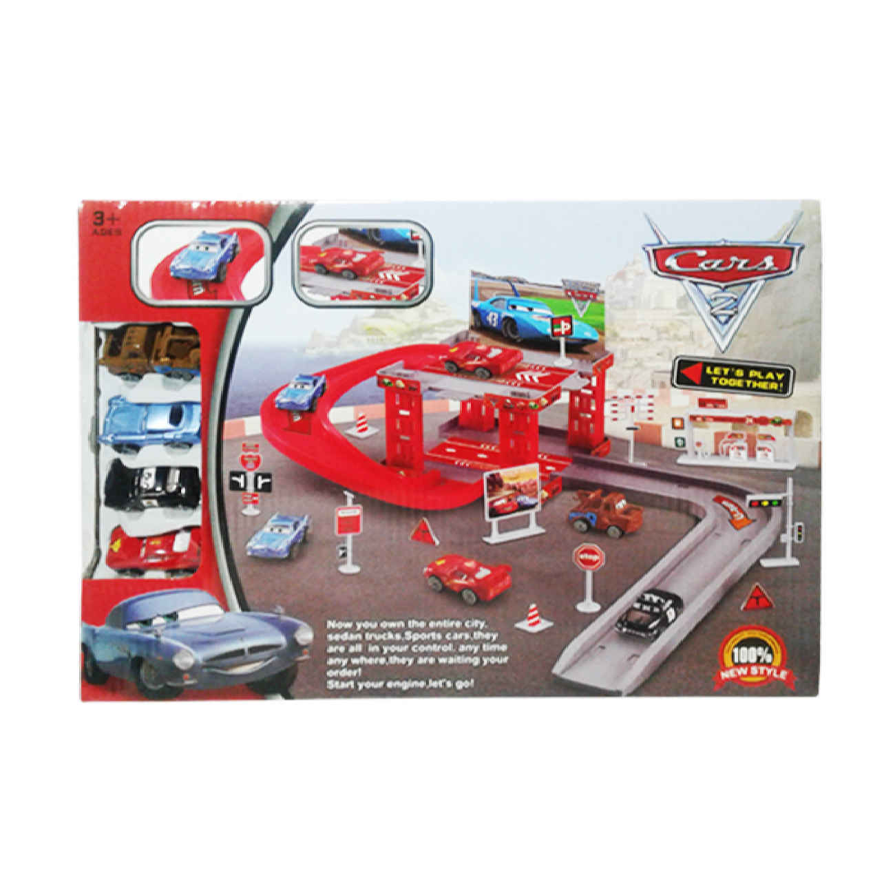 Lightning McQueen & Friends – Realistic Cars Toy Kit Inspired by the Cars Movie