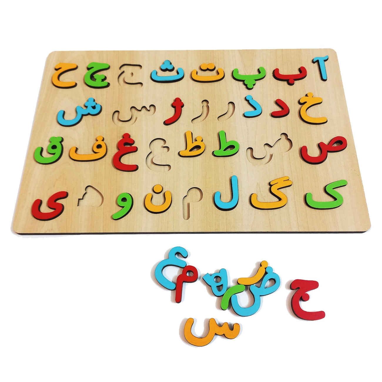 Master the Persian Alphabet – Fun Educational Board for Kids & Adults