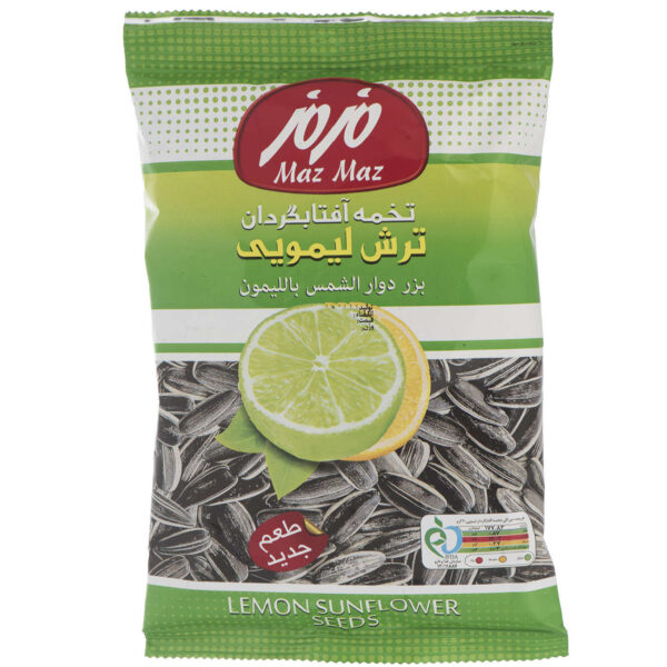 Maz Maz Lemon Sunflower Seeds Snack - 105g