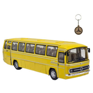 Mercedes-Benz 302 Bus Model – Die-Cast & Musical & Light-Up with Keychain