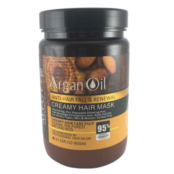 Mige Deep Repair Hair Mask – Argan Oil & Vitamin E and Paraben-Free 800 ml (2)