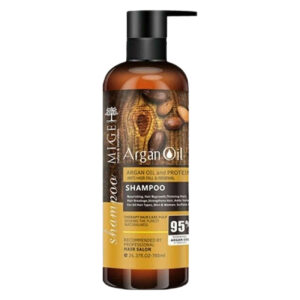Mige Strengthening & Anti-Hair Loss Argan Oil Shampoo – Effective for All Hair Types 780ml