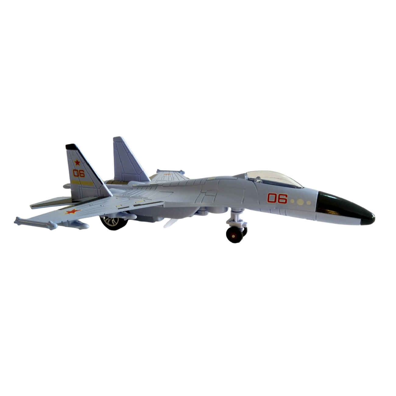 Military Jet Toy 22FFA130B – Sturdy Metal Build with LED Lights and Realistic Sound Effects