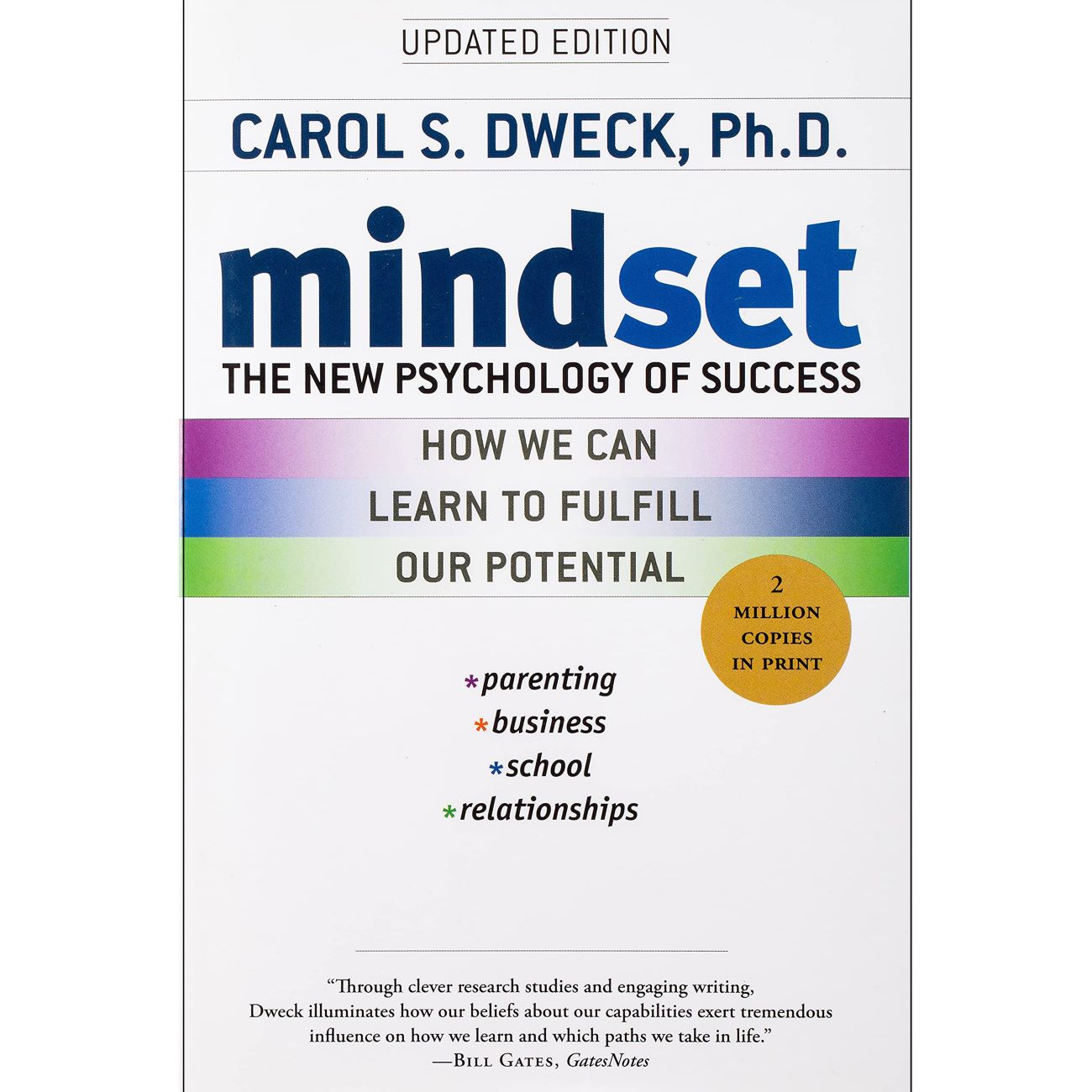 Mindset-The New Psychology of Success by Carol S. Dweck (English)