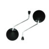 Motorcycle Side Mirror Pair – Perfect for Honda Style, Sleek & Adjustable