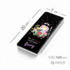 Mr. Rad  Black To-Do List Notebook – Cute Unicorn Design