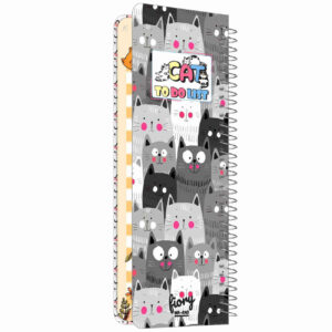 Mr. Rad To-Do List Notebook – Charming Fancy Cats Design
