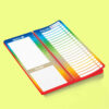 Mr. Rad To-Do List Notebook – Rainbow Design with Inspirational Quote