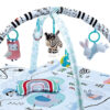 Multi Use Baby Play Mat with Rabbit and Zebra Print